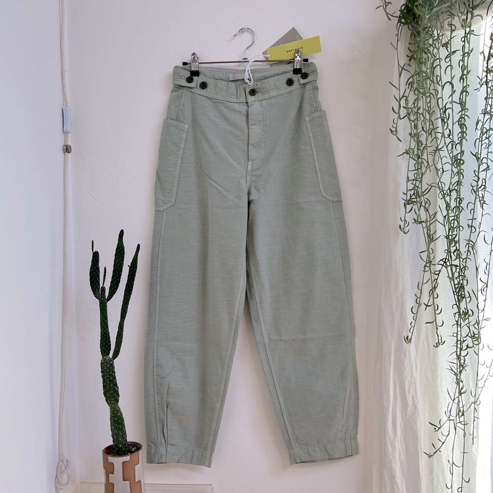 Fatigue Barrel Pant in lightweight organic cotton